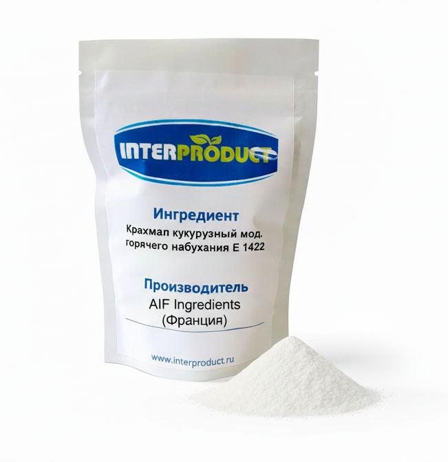 Крахмал кукурузный модифицированный горячего набухания Е 1422